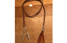 Wickel-Leder mit Tassel